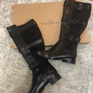 Black Cole Haan boots